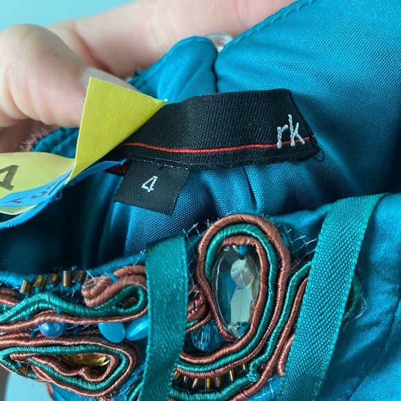 RK beaded silk dress - Picture 5 of 6